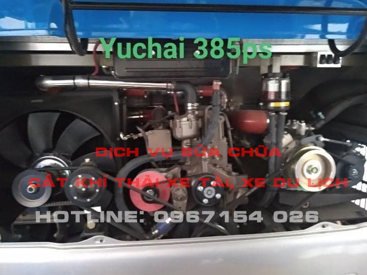  Yuchai máy 385ps